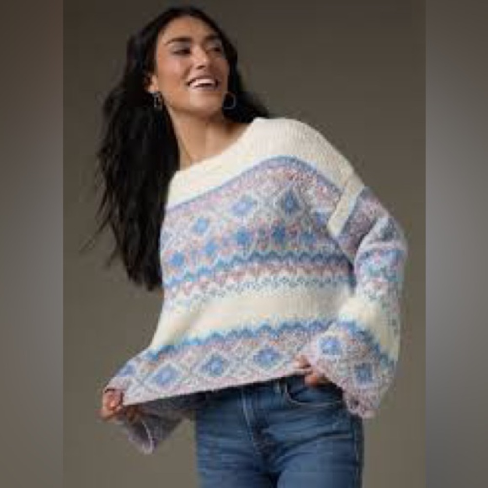 Sincerely Jules chunky knit cropped sweater